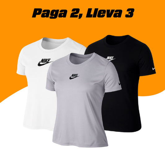 Camisetas Pack x3 Mujer